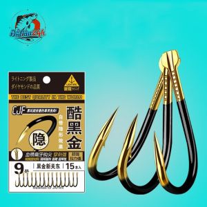 Lưỡi câu cá CJ Seiko ( Vỉ 15 Chiếc ) Vàng Đen Cao Cấp Chuyên Câu Đài Câu Đơn