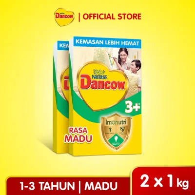Nestlé Dancow 3+ Rasa Madu 3-5 Tahun 1kg x2