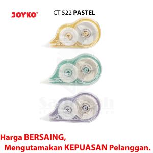 Correction Tape Joyko CT-522 12 Meter / Tip-Ex Kertas Rol CT 522 12M / Tipe x Roll Murah Ekonomical M&G