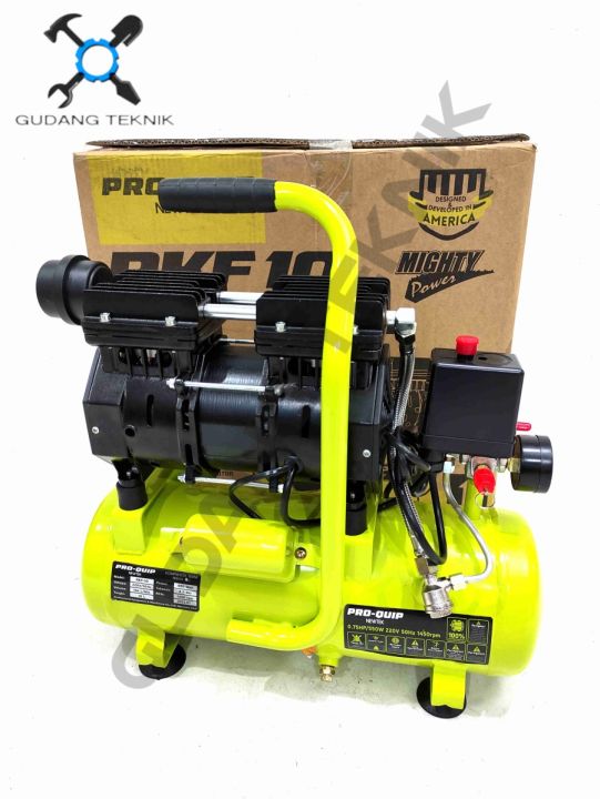 Kompresor Angin 10L OILESS Listrik RKF10 RKF12 PROQUIP 0.75Hp / Air ...
