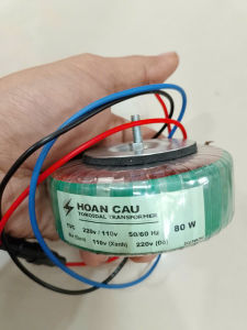 Biến áp 100v 80W cho lọc không khí quạt nhật bến áp cho thiết bị nội địa