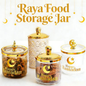 Raya Storage Jar Collection Airtight Tea Canister Grain Milk Powder Container for Household Kitchen Organization