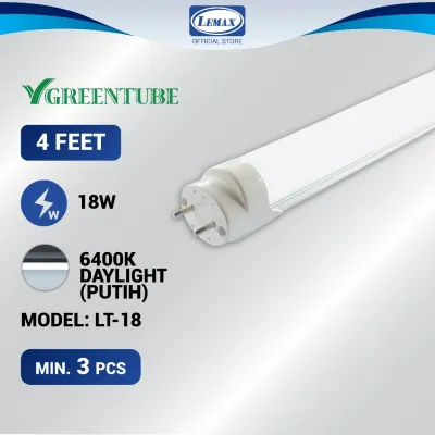 LEMAX T8 LED Tube (2 & 4 Feet) 10W 20W 30W Lampu Kalimantang Bulb Siling 2 4 Kaki