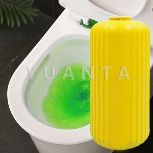 YUANTA ขวดแคปซูลดับกลิ่นชักโครก ดับกลิ่นห้องน้ำ ห้องน้ำหอม **น้ำสีฟ้า** น้ำยาล้างห้องน้ำ Toilet box