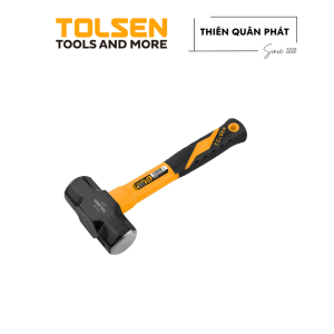 Búa tạ Tolsen 25043 - 900g cán nhựa chống trượt đầu thép carbon búa tạ chính hãng