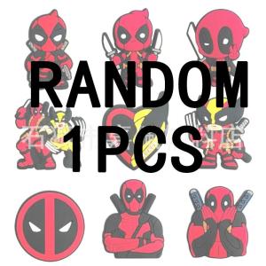 Christmas gifts Deadpool & Wolverine Shoe Charms Buckle Marvels Garden Shoe Decoration Sandals Anime Cartoon Slippers Accessories Gift