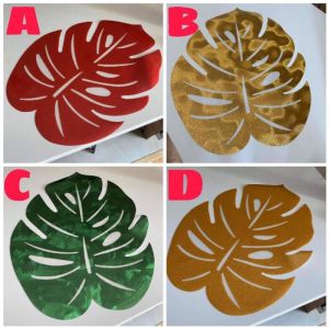 Elegant Leaf Design Placemat (45x30)