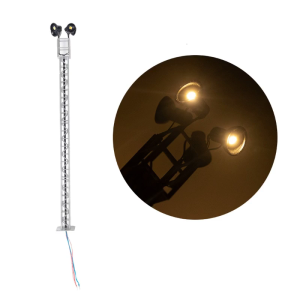 1:87 Layout Lamppost LED Lamp Railway Train Scenery Decoration Table War Game DIY Model Making Train Lamp 3V