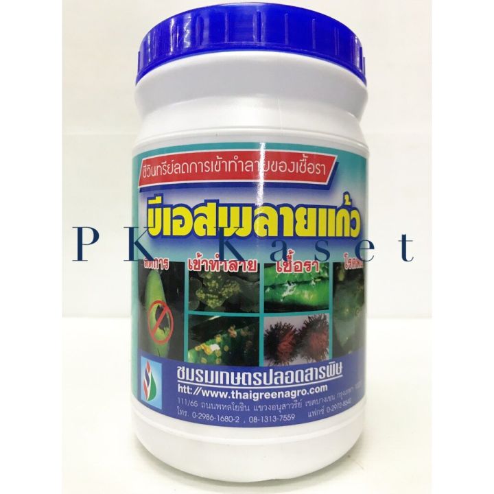 บีเอส พลายแก้ว 500g จุลินทรีย์กำจัดเชื้อรา