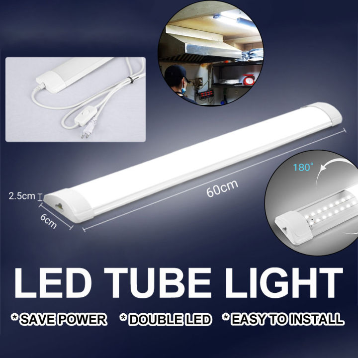 [Local Stock] LED Tube Lamp Advanced LED Tube Lamp Super Bright Night ...