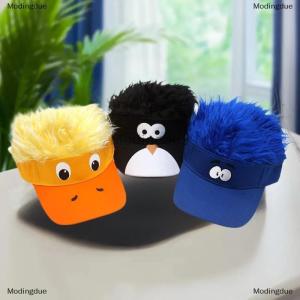 [COD] Modingdue Creative Fun Lightweight Breathable Yellow Duck Decorated Wig Cap For Outdoor Travel Cosplay Fashionable Versatile Baseball Hat