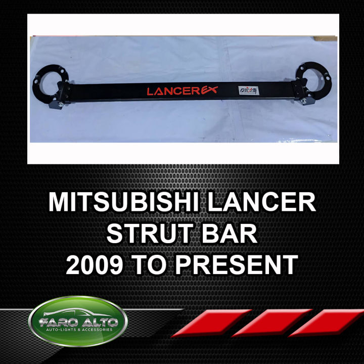 Mitsubishi Lancer Strut Bar Black 2009 to 2017 Lazada PH