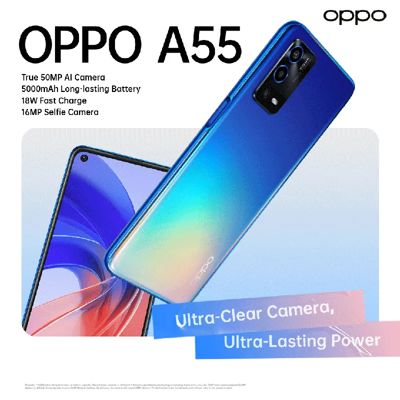 Smartphone Oppo 16mp Front Camera Oppo A53 64GB 4GB RAM, 13MP+2MP+