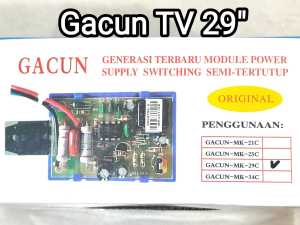 Regulator TV Gacun Original  21" 29" - Part Pengganti Power Supply