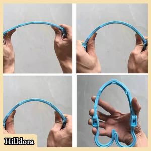 [Hilldora] Space Saving Storage Hangers Multifunction Plastic Clothes Racks Rotary Organizer Hangers 5 Hole Magic Closet Wardrobe Organizer