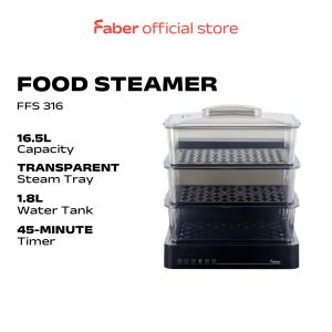 Faber Retro Food Steamer FFS 316 16.5L Pengukus Makanan