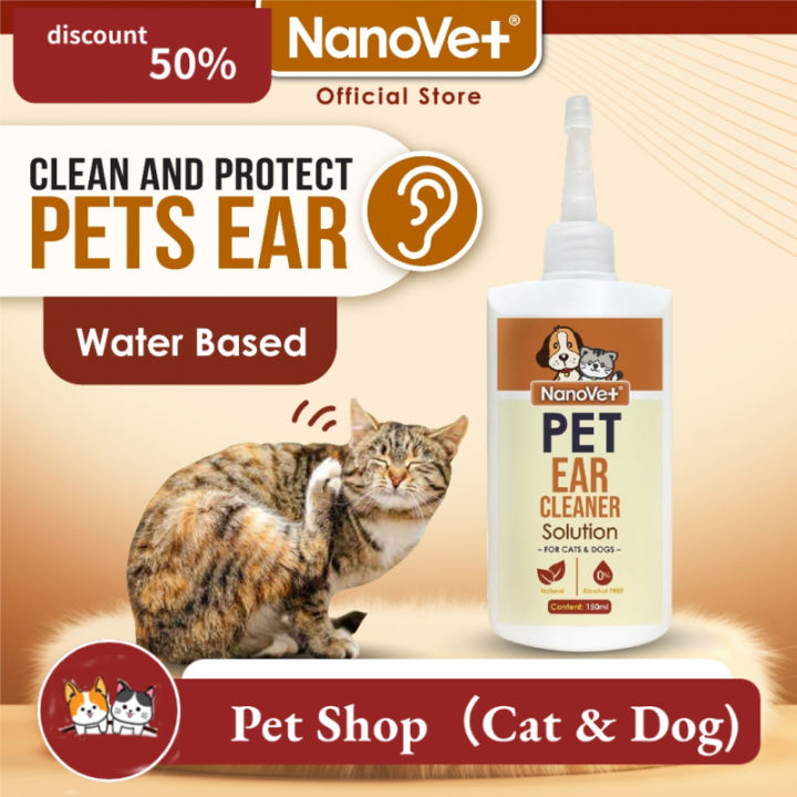 Nanovet%C2%AE%20%20Ear%20Cleaner%20Solution%20for%20Cat%20and%20Dog%20(150ml)%20-%20Image%202