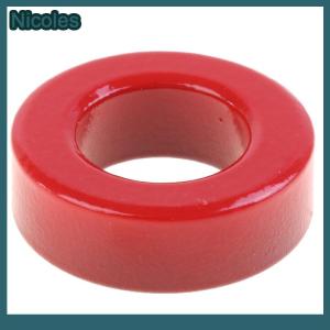 [Nicoles] T130-2 Iron Ferrite Toroid Cores 33x20x11 mm For Inductors Iron powder Core Red Ring Low permeability