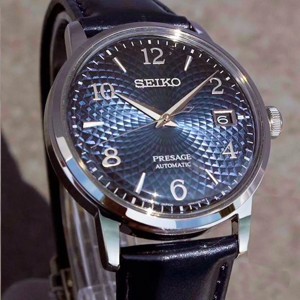 seiko presage manhattan blue