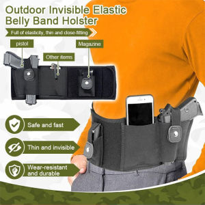 Outdoor Invisible Elastic Belly Band Holster