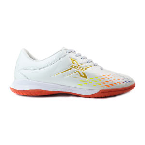 SATSET X Sepatu Futsal JAGABAYA Pro In  White Sol Oren