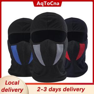 [COD] AqToCna Ship within 24 hours Windproof Balaclava Full head Neck Scarf Protector Hiking Fishing Ski Face Mask