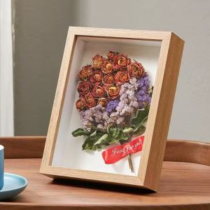 3D Hollow Photo Frame Thickness-3CM Art 3D Frame Dry Flower DIY Display Frame Preservation Specimen Frame Bingkai Frame Gambar 立体相框