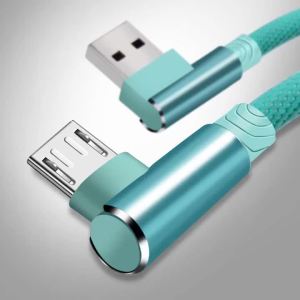 90 Degree USB Charger Cable For iPhone 14 13 12 11 Xs Max Xr X 8 7 6 Plus 5 SE iPad Origin Mobile Phone Long Short Data Cord 3m