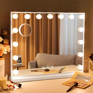 TURTLE Vanity Mirror with Lights LED Makeup Mirror HD Beauty Mirror Desktop Mirror Standing mirror