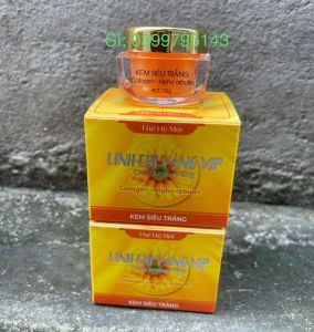 Kem Siêu Trắng Linh Chi Vàng Thế Hệ Mới Vip 15g