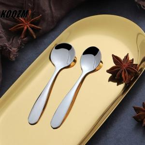 KOQZM Stainless Steel Coffee Stirring Spoon Mini Note Spoon Mug Teaspoons Music Bar Ice Cream Creative Gift Spoon Kitchen Tableware