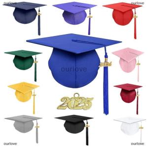 [COD] ourlove หมวก2025การศึกษาหมวกของขวัญสถาบันการศึกษาอุปกรณ์คอสเพลย์เครื่องประดับเสน่ห์ DIY ริมชุดเดรสสำหรับพิธีจบการศึกษา