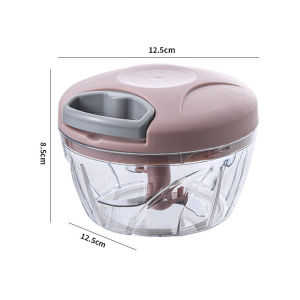 Hand Pull Garlic Chopper Manual Food Mincer Vegetable Onion Cutter BPA-Free Kitchen Tool 捣蒜器