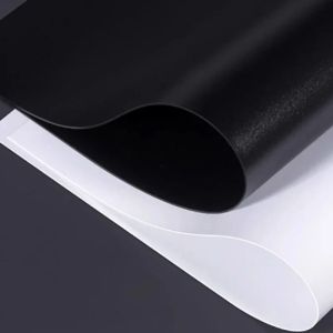 White/Black PP Frosted Plastic Sheet Translucent Board Polypropylene Plate 210x297 200x200mm Thick 0.3/0.4/0.5/0.6/0.8/1/1.5/2mm