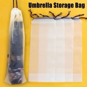 20PCS Reusable Drawstring Umbrella Cover Waterproof Umbrella Pouch Portable Umbrella Cover Holder