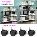 AKIRO Malaysia Stainless Steel Heavy Duty Multilayer Racks Household Kitchen Shelves Pots Organizing Shelves Microwave Oven Storage Rack Laundry Shelf Rak Dapur Rumah Rak Tandas 收纳架. 