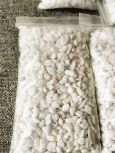 Sỏi trắng đá trắng loại 14kg trang trí chậu cây cảnh sân vườn.