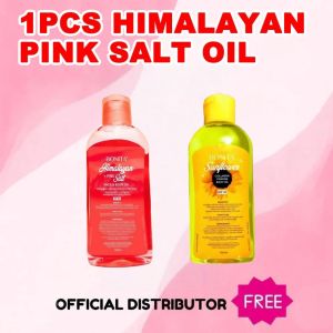 HOT【BUY 1 TAKE 1】 BONITA HIMALAYAN PINK SALT + SUNFLOWER COLLAGEN Face & Body Oil 100ML