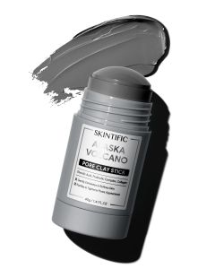 Blackhead Remover Face Mask with Alaska Volcano Clay and Charcoal Deep Pore Cleansing Mark Gentle Exfoliating Smoothing Skin Skincare Facial Mask for All Skin Type