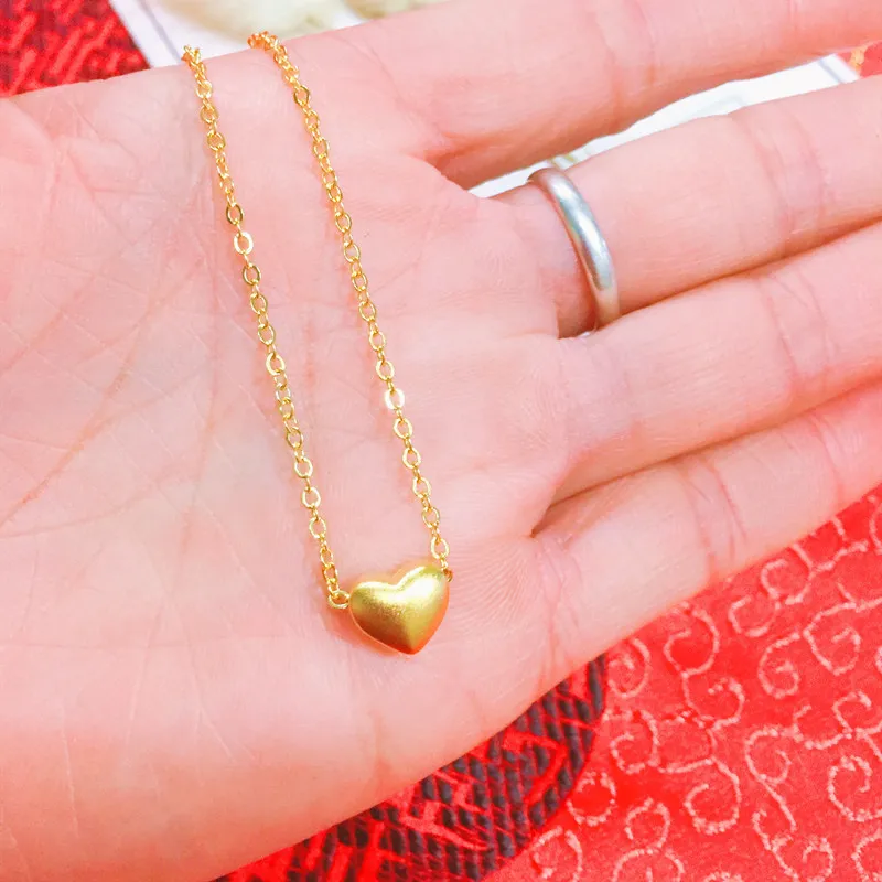 Korean 18k gold deals necklace