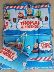 ที่นอนเด็กอนุบาล ที่นอนปิคนิค สำหรับไปโรงเรียน ที่นอนเด็กอนุบาลไปโรงเรียน ลายการ์ตูน ที่นอนปิกนิก มีที่สะพาย