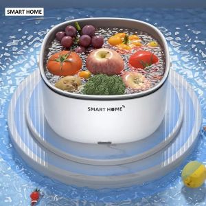 Máy rửa rau quả SMART HOME máy khử trùng tiệt trùng hoa quả thực phẩm tự động bằng công nghệ siêu âm