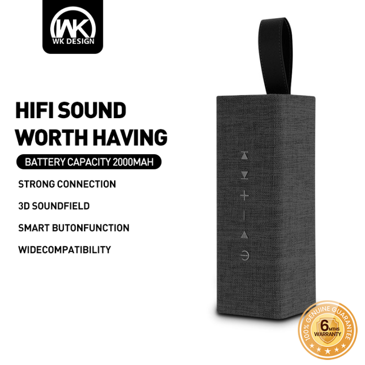 Bluetooth portable wk design speaker WK Design SP200 Bluetooth Speaker Review
