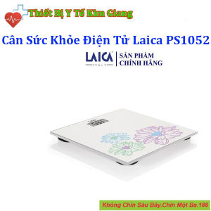 Cân Sức Khỏe Điện Tử Laica PS1052 Chính Hãng Ytaly Bảo Hành 12 Tháng