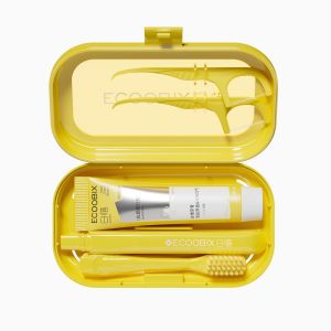 Oral Care Travel Set Toothpaste Toothbrush and Dental Floss Portable Travel Essential Genuine Product