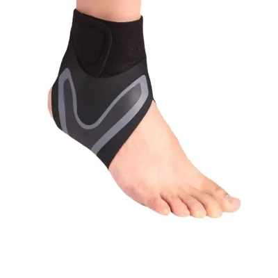 GOUNOD Ankle Support (1 Pack) Plantar X Wrap - Compression Ankle Support for Men Women Breathable Neoprene Foot Sleeve | Sore Feet Arch Heel Spur Relief | Running Exercise Basketball 1 Piece