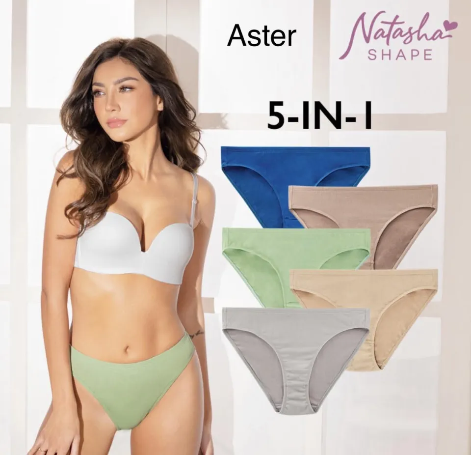 Natasha LADIES PANTIES 5 in 1 Pack (Estrella, Aster, Camia