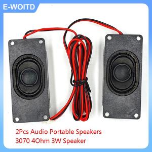 YUYIN4 1Pair Audio Portable Speakers 3070 2840 4Ohm 3W Computer TV Speakers Loudspeaker