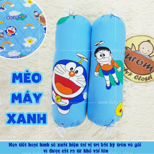 [HỎA TỐC] Gối ôm cho bé sơ sinh 40cm 50cm vỏ cotton Thắng Lợi TLprint bông gòn microfiber họa tiết hoạt hình trẻ em Urombaby
