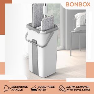 BONBOX ALAT PEL LANTAI ULTRA MOP EMBER KOTAK DUAL COMB HANDS FREE WASH